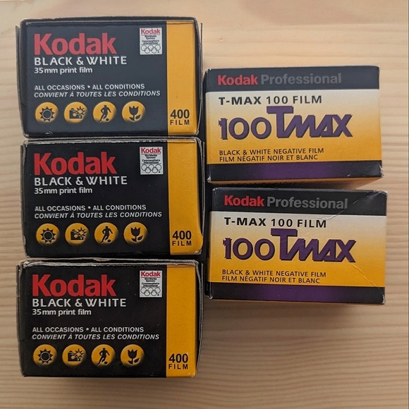 SOLD - Expired Black and White 35 mm film - Picture 1 of 3